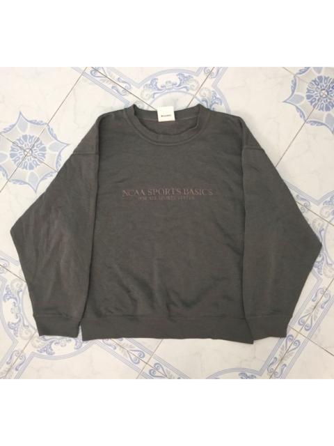 Other Designers Embroidery NCAA SPORTS BASICS Sweatshirt Made in Japan