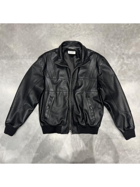 Saint Laurent Leather Jacket in Medium