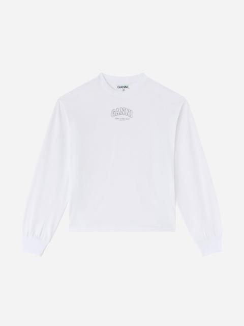 GANNI Essential Basic cotton long sleeve