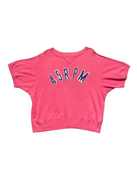 Other Designers 45rpm - 45 Rpm Cropped Sweatshirt