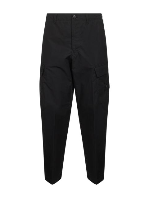 Stone Island Stone Island Men Black Ghost Piece Cargo Trousers