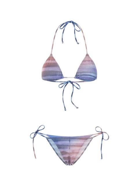 Jean Paul Gaultier Jean Paul Gaultier Women Printed Stretch Nylon Bikini