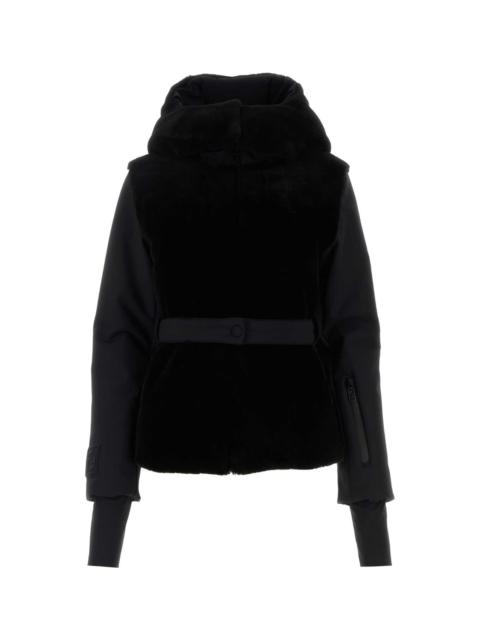 Black Stretch Nylon Jacket