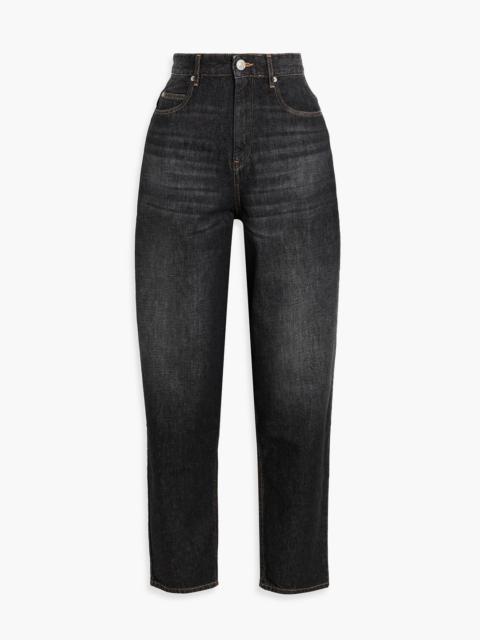 Isabel Marant Étoile Corsy high-rise tapered jeans