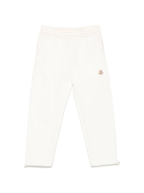 Moncler Moncler White Trousers - Track Pants Women