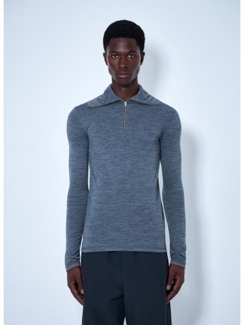 Jil Sander Jil Sander Men Half-Zip Long Sleeve Top