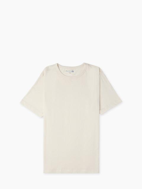 Merz b. Schwanen MERZ B. SCHWANEN 1950S CREW NECK TEE NATURE