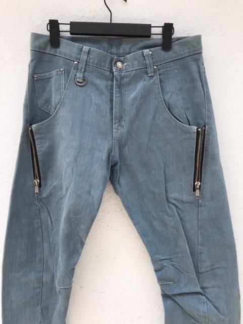 Other Designers Japanese Brand - Made In Japan Japanese Brand Long Zipper Slim Fits Jeans