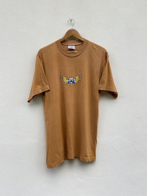 Other Designers Vintage - Vintage 90’s Sims Skateboard Snowboard Tee Shirt