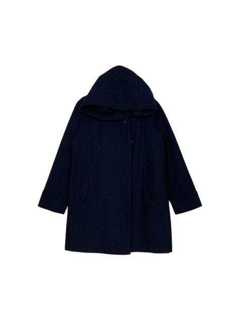 Other Designers HARRIS TWEED Wool Hooded Coat Jacket #2694-C121