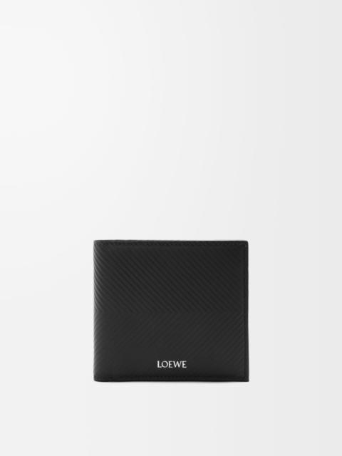 Loewe Bifold coin wallet in textured classic calfskin