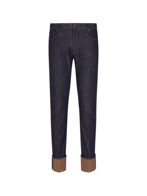 EMPORIO ARMANI Denim cotton jeans