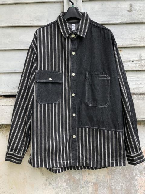 Other Designers Japanese Brand - Homen Homen 2 Tones Denim Walker Jacket