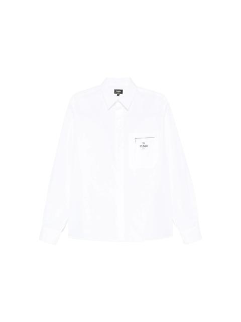 FENDI Fendi White Shirts Men
