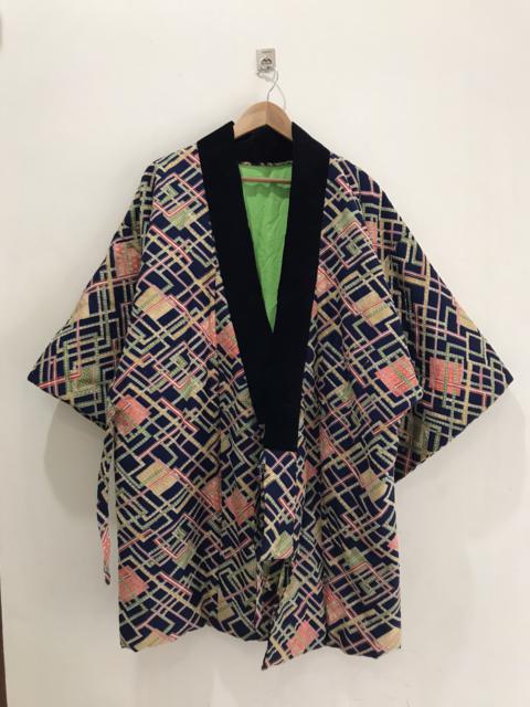 Other Designers Cardigan - Vintage Checkered kimono cardigan jacket thick kimono