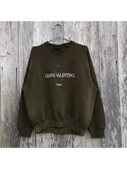 Other Designers Vintage - Vintage Gianni Valentino Crewneck Sweatshirt Big logo