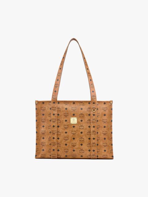 MCM Aren School Bag Tote in Visetos