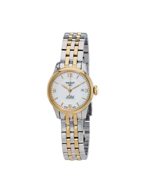 Tissot - Tissot Le Locle Automatic Silver Dial Two-tone Ladies Watch T41218334