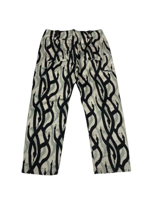 Other Designers Japanese Brand - Japanese Brand Social Camo Snake Pants. S0124