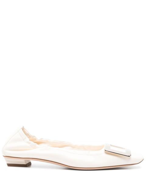 Roger Vivier Roger Vivier Women Belle Vivier Leather Ballet Flats