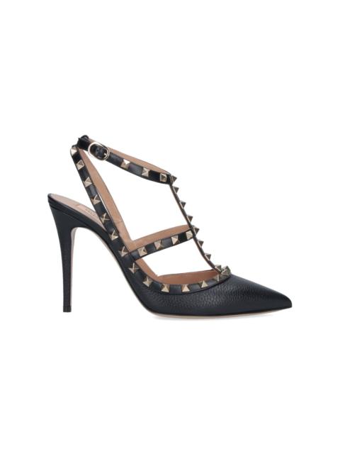 Valentino 'ROCKSTUD 100' SLINGBACK PUMPS