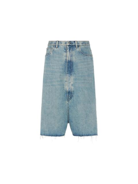 Maison Margiela Maison Margiela Blue Shorts - Denim Shorts Men