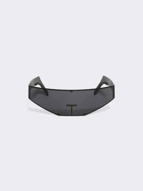 Rick Owens Cyclops Sunglasses Black