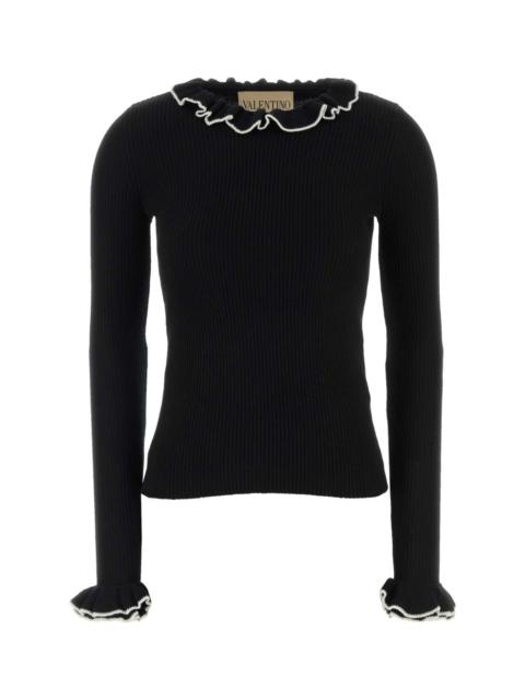 Valentino Valentino Garavani Women Black Wool Sweater