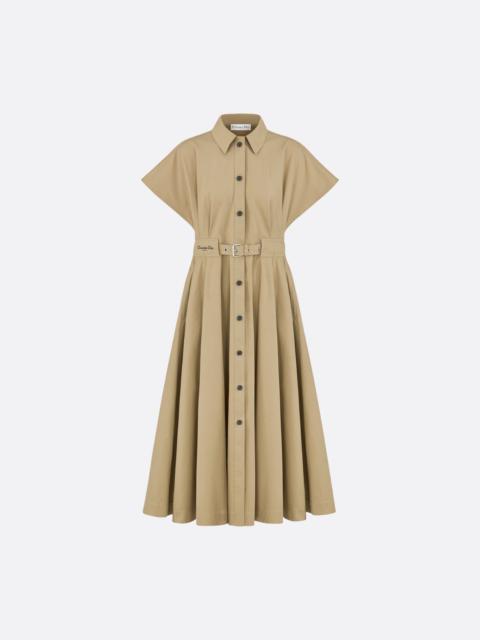 Dior Dioriviera Mid-Length Belted Shirtdress
