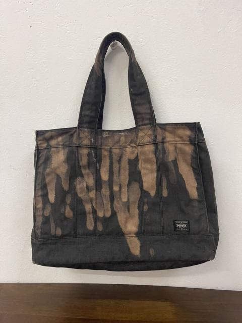 PORTER Porter Black Tag Japan Acid Wash Tote bag