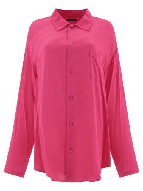 BALENCIAGA Balenciaga Women Shirt With Jacquard Logo