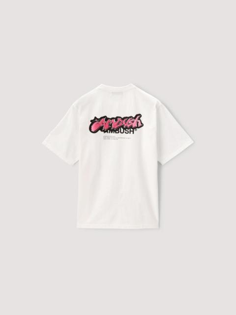 Ambush OVER DYE STRICKERS LOGO T-SHIRT