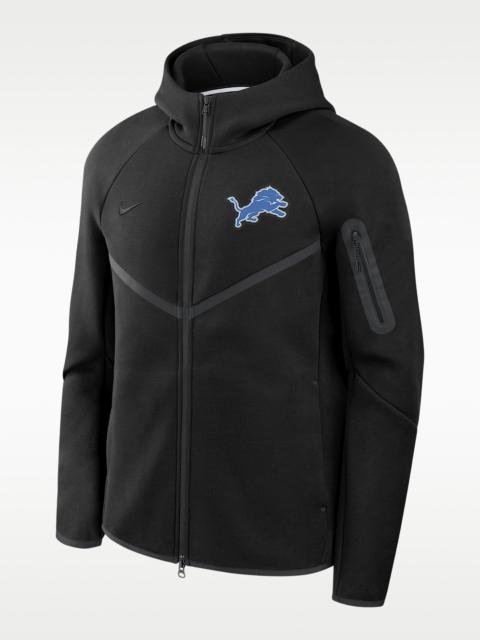 Nike Detroit Lions Tech Fleece Windrunner Men's Nike NFL Full-Zip Hooded Jacket