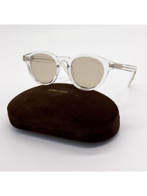 TOM FORD NEW TOM FORD SUNGLASSES TF1123-D 26E TRANSPARENT WOMEN