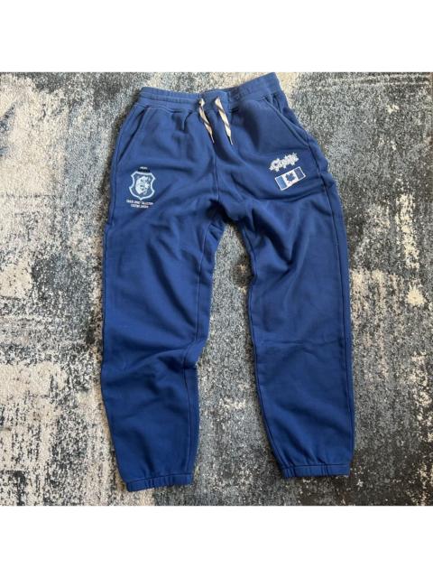 Other Designers Crash Vancouver - SPORT DiViSiON EMBROiDERED FRENCH TERRY SWEATPANTS JOGGERS