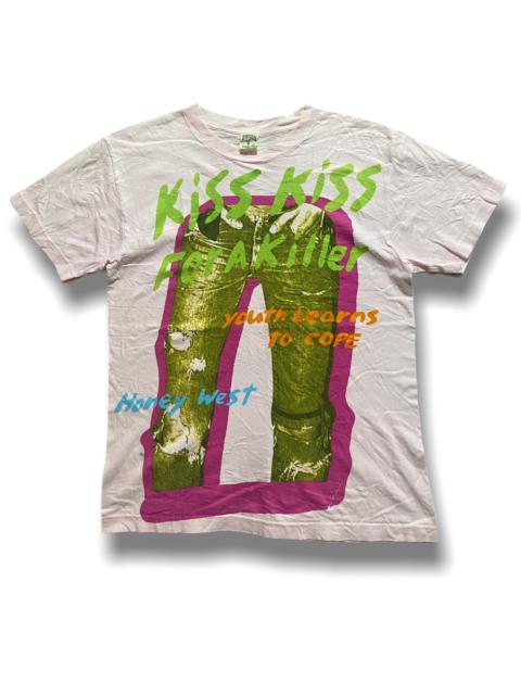 Other Designers Vintage - RARE RNA SLANG KISS KISS FOR A KILLER Tee