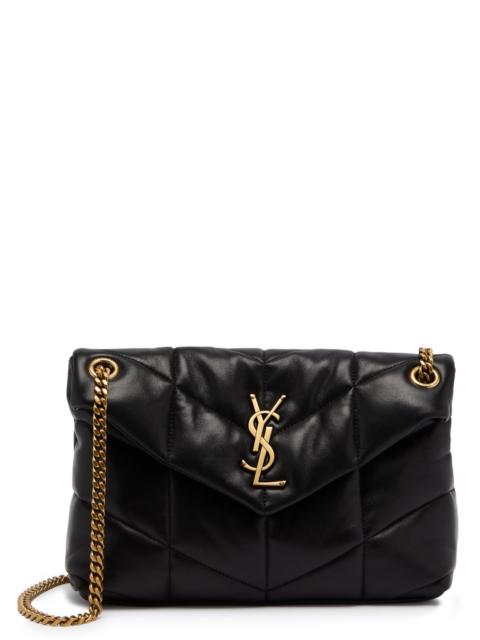 SAINT LAURENT Saint Laurent Lou Puffer Small Leather Shoulder bag