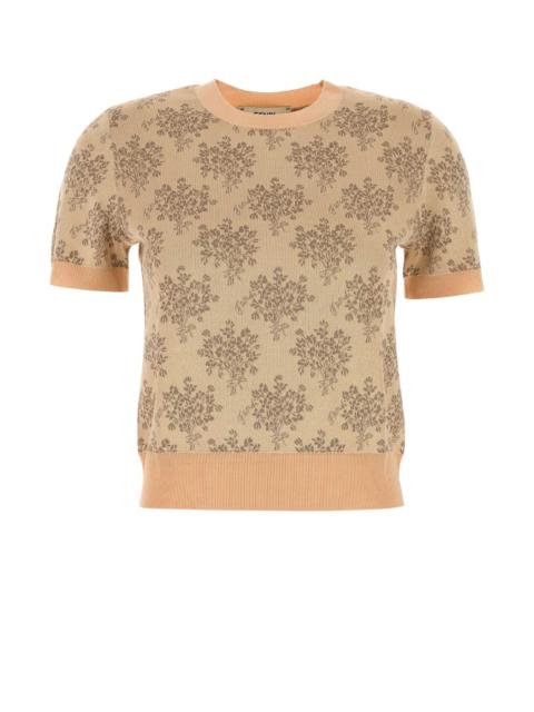 FENDI Fendi Women Embroidered Viscose Sweater