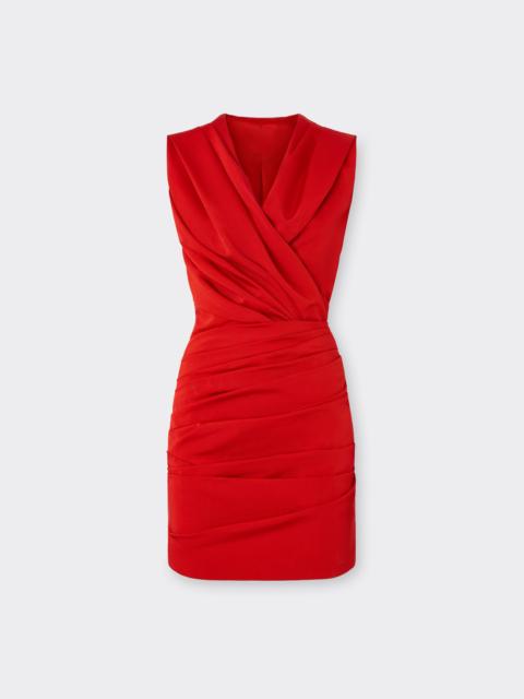 Ferrari Moiré faille dress