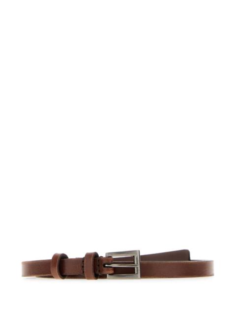 Prada Prada Women Brown Leather Belt