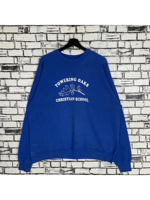Other Designers Vintage Towering Oaks Christian School Sweatshirt