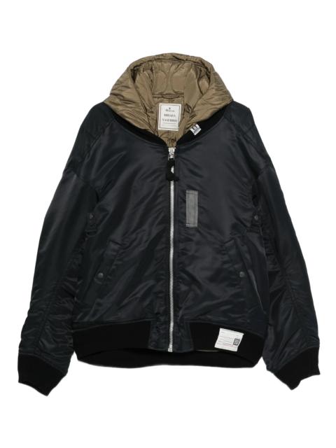 Maison MIHARAYASUHIRO hooded bomber jacket