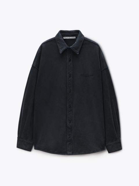 Alexander Wang Oversized Button Down