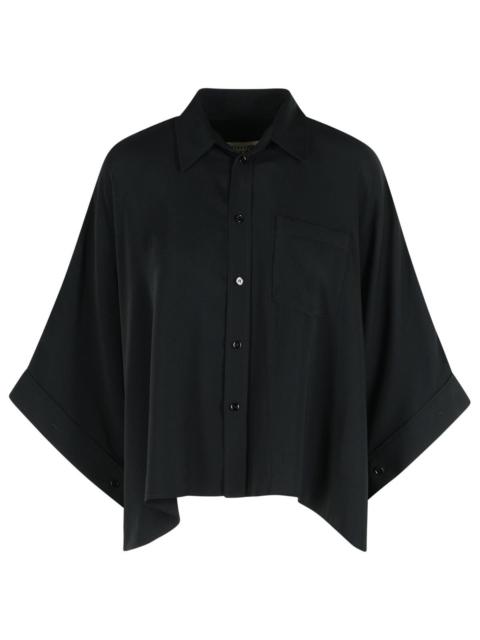 MM6 Maison Margiela MM6 Maison Margiela Black Polyester Cape