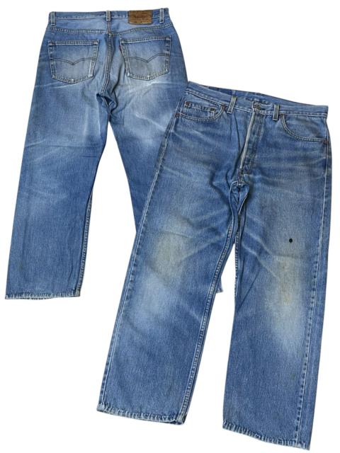 Levi's RIP🔥Vintage 90s LEVIS 501 made in usa #553 distressed jeans