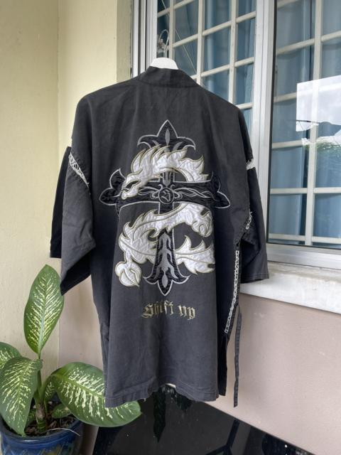 Other Designers Rare - Cross and dragon backhit SHIFT UP! light narogi kimono