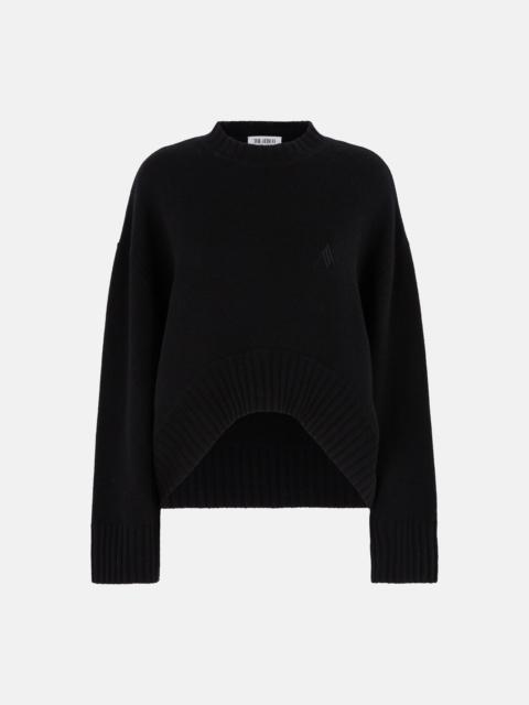 THE ATTICO BLACK SWEATER