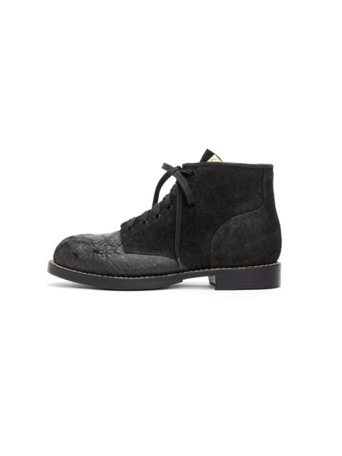 visvim BRIGADIER BOOTS-FOLK BLACK