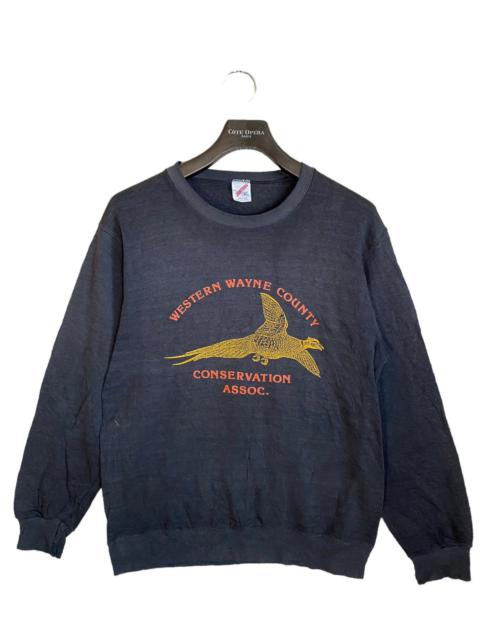 Other Designers Jerzees × Vintage - ‼️VINTAGE 80s WESTERN WAYNE COUNTRY CREWNECK SWEATSHIRT‼️