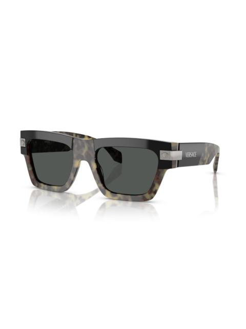 VERSACE Versace Dark Grey Square Men's Sunglasses VE4464 545687 52